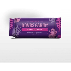 Doves Farm Organic Fruity Oat Biscuits - 200g (Case of 6)