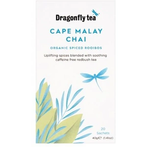 Dragonfly Organic Cape Malay Chai Spiced Rooibos Tea - 20 Bags x 4
