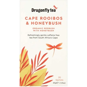 Dragonfly Organic Cape Rooibos & Honeybush Tea - 20 Bags x 4