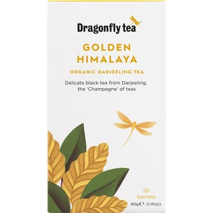 Dragonfly Tea Dragonfly Golden Himalaya Organic Darjeeling Tea, 20 Bags
