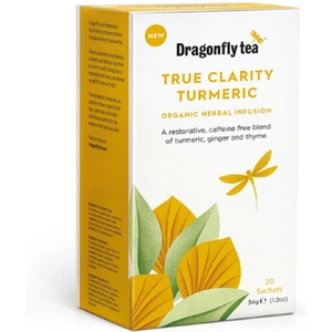 Dragonfly Tea Org True Clarity Turmeric 20 sachet