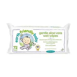 Earth Friendly Products Gentle Aloe Vera Wet Wipes 72's (Currently Unavailable)