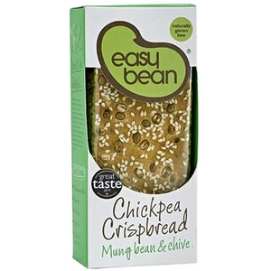 Easy Bean EasyB Crispbread Mung Chive - 110g (Case of 6) (8 minimum)