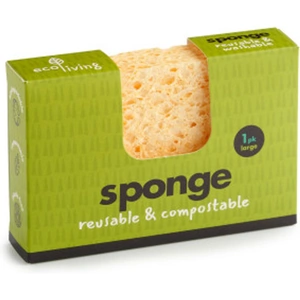 Eco Living Compostable UK Sponge - Large Single