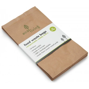 Eco Living Compostable Food Waste Paper Bags (Case of 6)