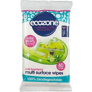 Ecozone Antibacterial Multi Surface Wipes - 240g (Case of 8)