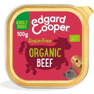 Edgard and Cooper Organic Beef Tray for Dogs 100g (17 minimum)