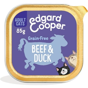 Edgard and Cooper Beef & Duck Tray for Cats 85g (Case of 19)