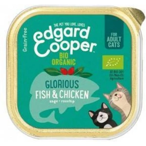 Edgard & Cooper Edgard & Cooper Cat Cup - Organic Fish & Chicken - 85g