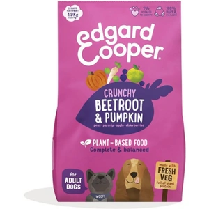 Edgard and Cooper Plant-Based Dog Food with Fresh Beetroot and Pumpkin for Dogs 1kg (Case of 6)