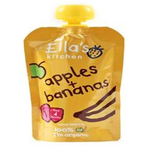 Ellas Kitchen S1 Apples & Bananas 120g (Case of 7)
