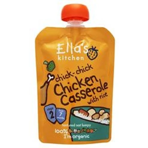 Ellas Kitchen S2 Chicken Casserole 130g (Case of 6)