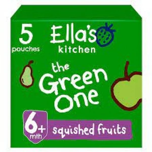 Ellas Kitchen The Green One Fruit Smoothie - Multipack - (90gx5) x 6