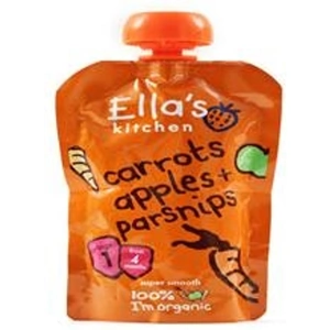 Ellas Kitchen S1 Carrots Apples & Parsnips 120g 120g