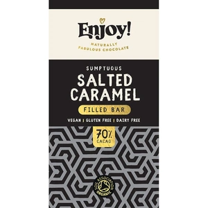 Enjoy! Salted Caramel Filled Bar 70g