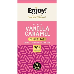 Enjoy! Vanilla Caramel Filled Bar 70g