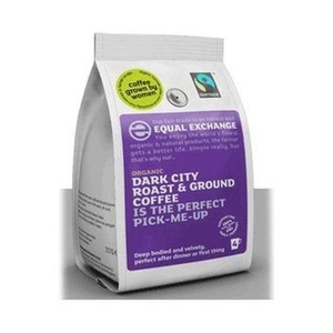 Equal Exchange Organic & Fairtrade Dark City Roast And Ground Coffee 227g