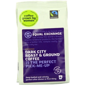 Equal Exchange Fairtrade Organic Roast & Ground Dark Coffee 227g (Case of 8 )