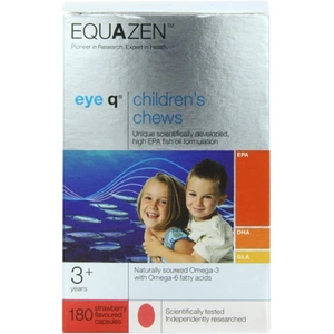 Equazen Omega 3 & 6 Eye Q Chews 180 Capsules