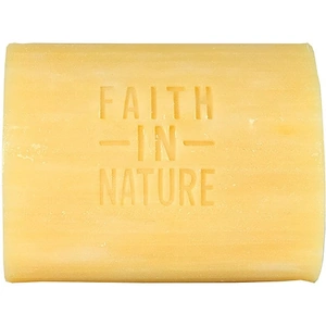 Faith in Nature Orange Soap Unwrapped each