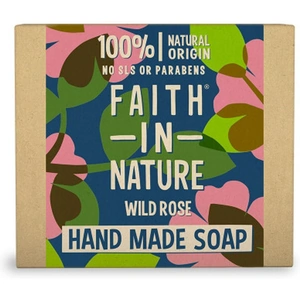 Faith in Nature Wild Rose Soap Bar 100g (Case of 6)