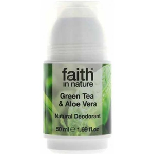 Faith In Nature Roll-On Deodorant Aloe Vera Green Tea - 50ml