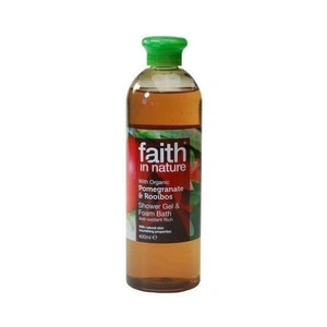 Faith In Nature Pomegranate & Rooibos Shower Gel/Foam Bath 400ml