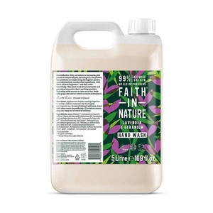Faith In Nature - Lavender & Geranium Handwash (5 Litres)