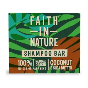 Faith In Nature Shampoo Bar Coconut & Shea Butter 85g