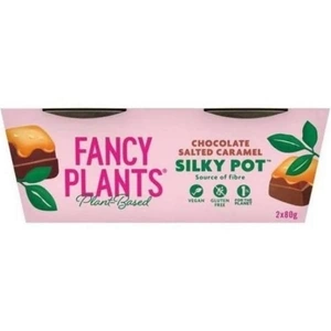 Fancy Plants Chocolate Salted Caramel Silky Pot (2x80g)