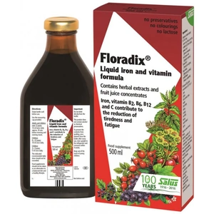 Floradix Liquid Iron Formula 500ml (Case of 12)