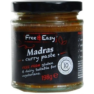 Free & Easy Free & Easy Gluten Free Madras Curry Paste 198g
