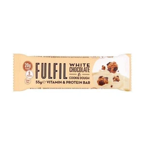 Fulfil White Chocolate & Cookie Dough Vitamin & Protein Bar 55g x 15