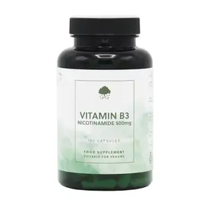 G&G Vitamins Vitamin B3 Nicotinamide 500mg 120's