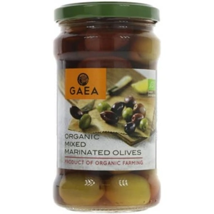 Gaea Organic Mixed Marinated Olives 300g (8 minimum)