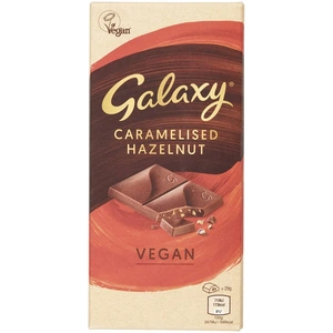 Galaxy Vegan Gluten Free Caramelised Hazelnut Chocolate (100g x 10)