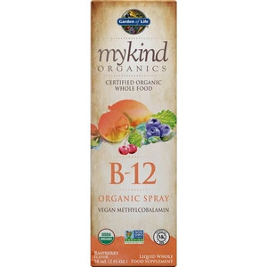 Garden of Life Organics Vitamin B12 Spray - Raspberry - 58ml