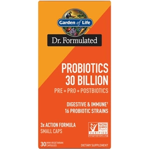 Garden of Life Dr. Formulated Probiotic 30B Pre+Pro+Postbiotics