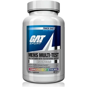 GAT Mens Multi+Test - 60 tabs (Case of 6)