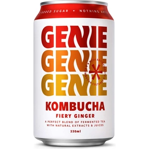 Genie Drinks Genie Fiery Ginger Kombucha 330ml