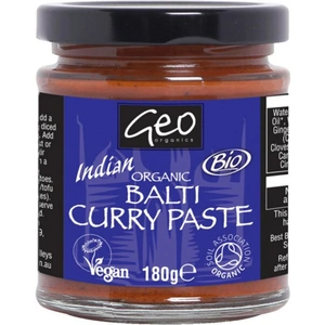 Geo Organics Pastes - Org Balti Curry Paste 180g