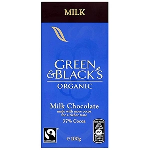 Green & Blacks Green & Black's Organic Milk Chocolate 100g (Case of 15)