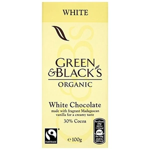 Green & Blacks Green & Black's Organic White Chocolate 100g (Case of 15)
