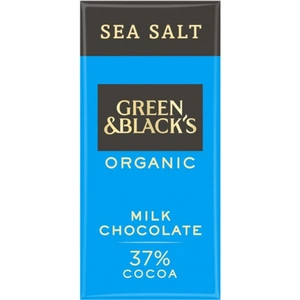 Green & Blacks Green & Blacks Milk Chocolate Bar - Sea Salt - 90g x 15
