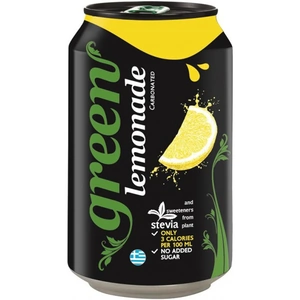 Green Cola Green Lemonade Can 330ml (Case of 24) (6 minimum)
