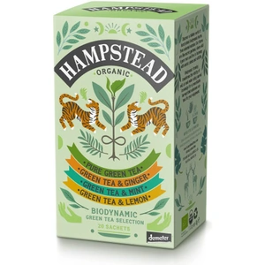 Hampstead Tea Hampstead Organic Biodynamic Green Tea Selection 20 Bags (40g)