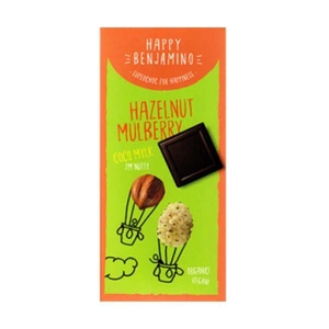 Happy Benjamino Hazelnut Mulberry M 70g x 10
