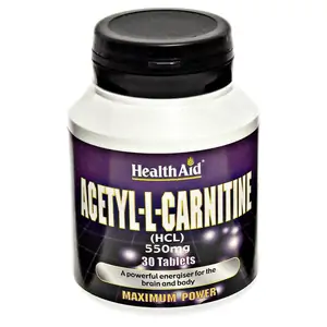Health Aid Acetyl-L-Carnitine 550mg 30's