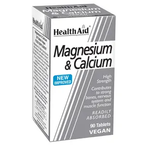 Health Aid Magnesium & Calcium 90's