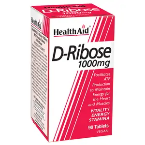 Health Aid D-Ribose 1000mg 90's